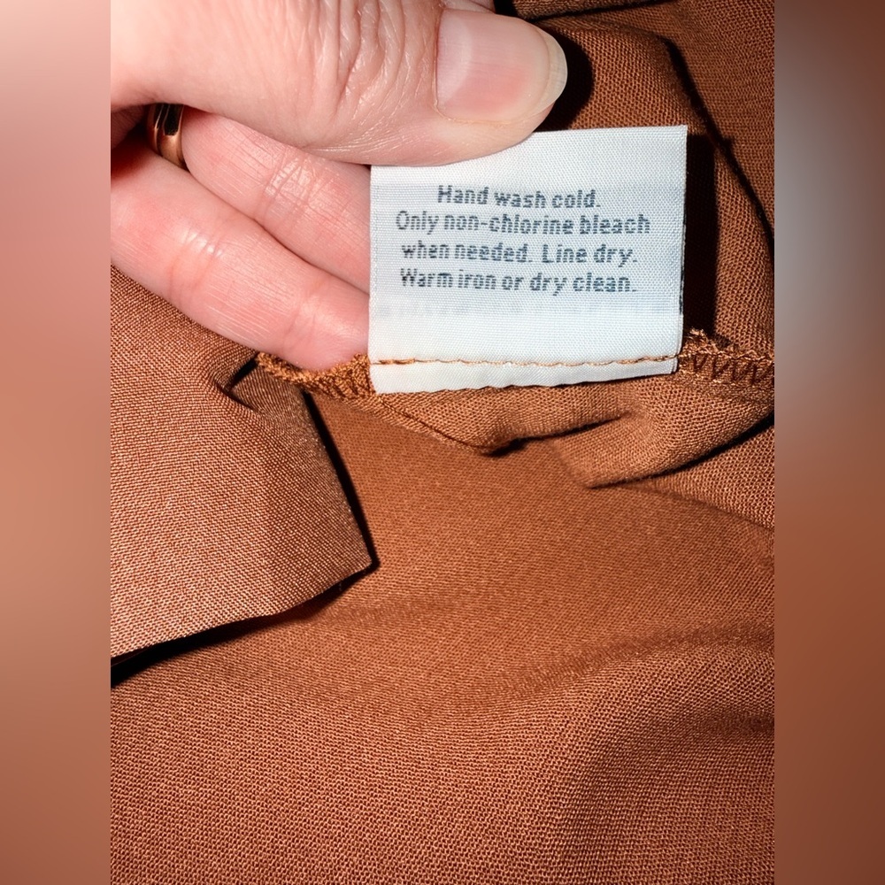Royal Ivy Regatta Suit Dress Medium Dark Camel - Picture 9 of 10